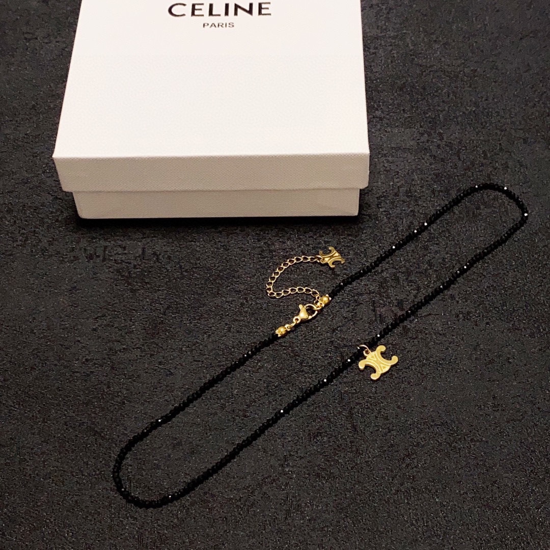 【CELINE】ネックレス、新しいネックレス万能シンプルファッションオーナメント 2474-BRAND OFF