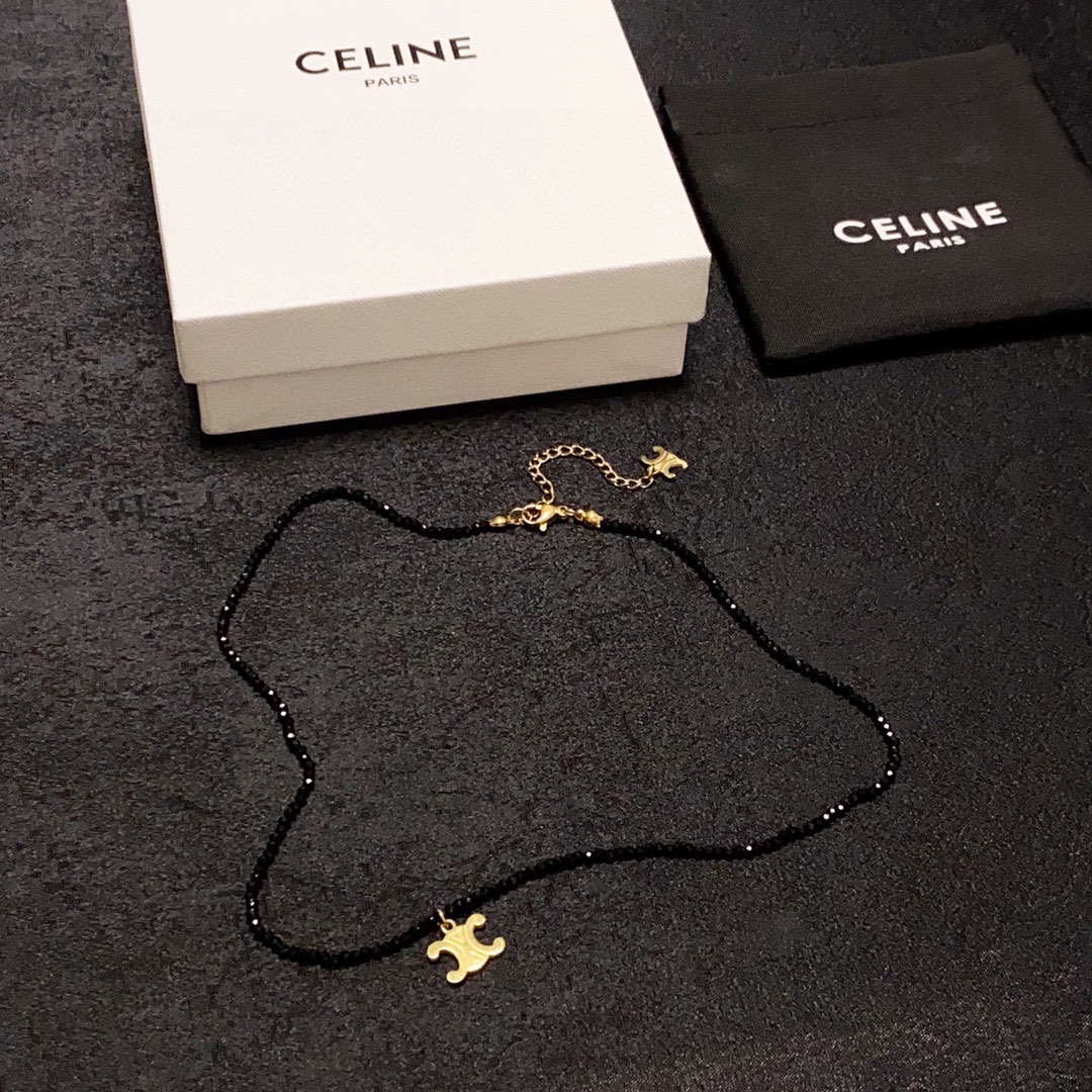 【CELINE】ネックレス、新しいネックレス万能シンプルファッションオーナメント 2474-BRAND OFF