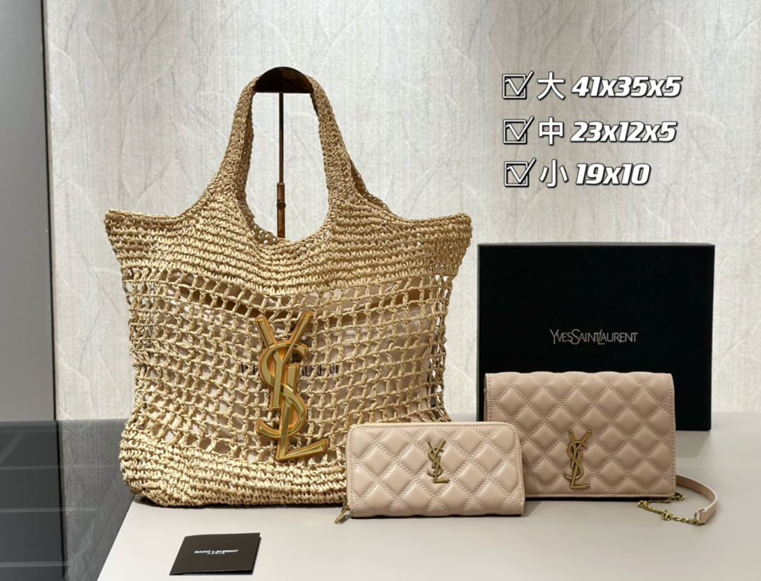 【SAINT LAURENT】【大人気定番商品♪】イヴサンローラン 3点セット-BRAND OFF