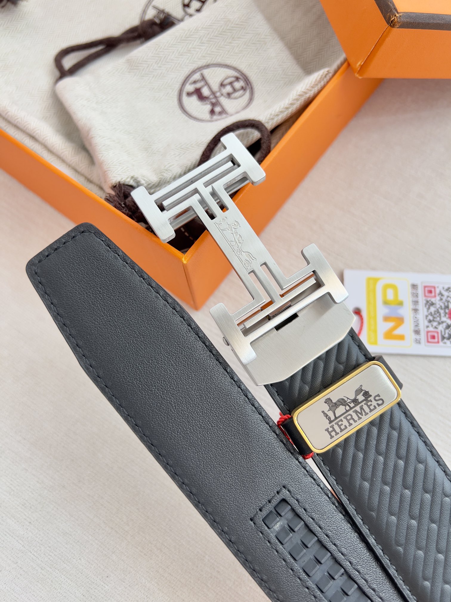 【Hermès】(エルメス) 3.5cmベルト メンズ-BRAND OFF