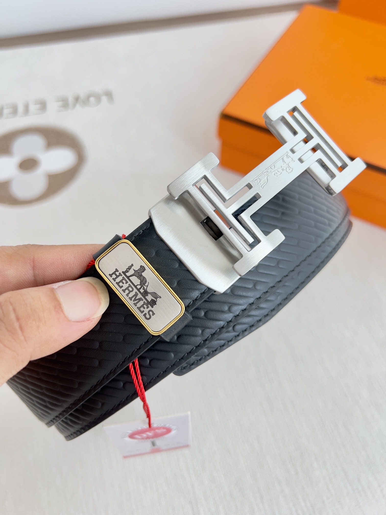 【Hermès】(エルメス) 3.5cmベルト メンズ-BRAND OFF