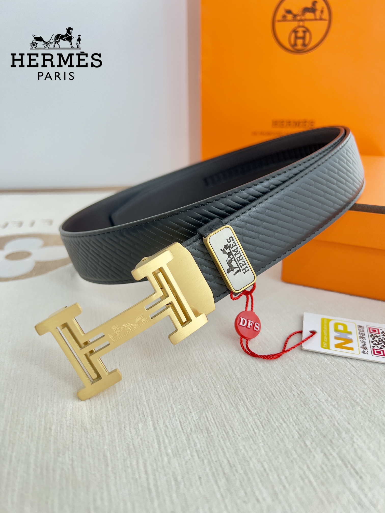 【Hermès】(エルメス) 3.5cmベルト メンズ-BRAND OFF