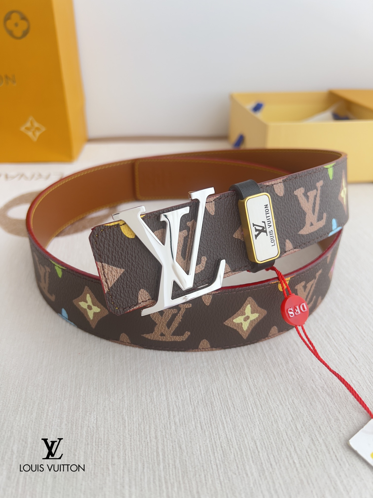 【LOUIS VUITTON】(ルイヴィトン) 3.8cmベルト メンズ  24706-BRAND OFF