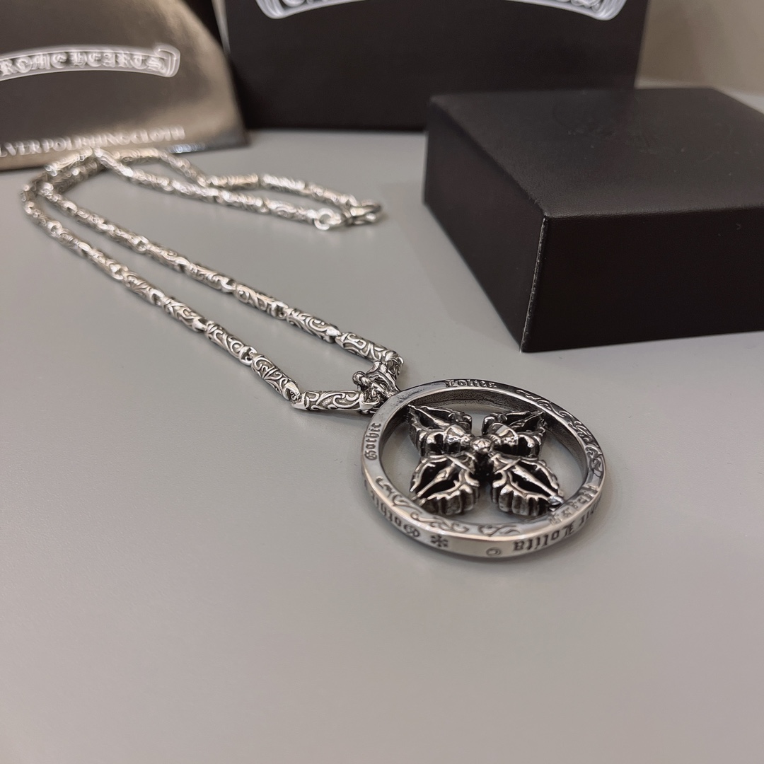 【CHROME HEARTS】クロムハーツ、新しいネックレス万能シンプルファッションオーナメント 2471-BRAND OFF