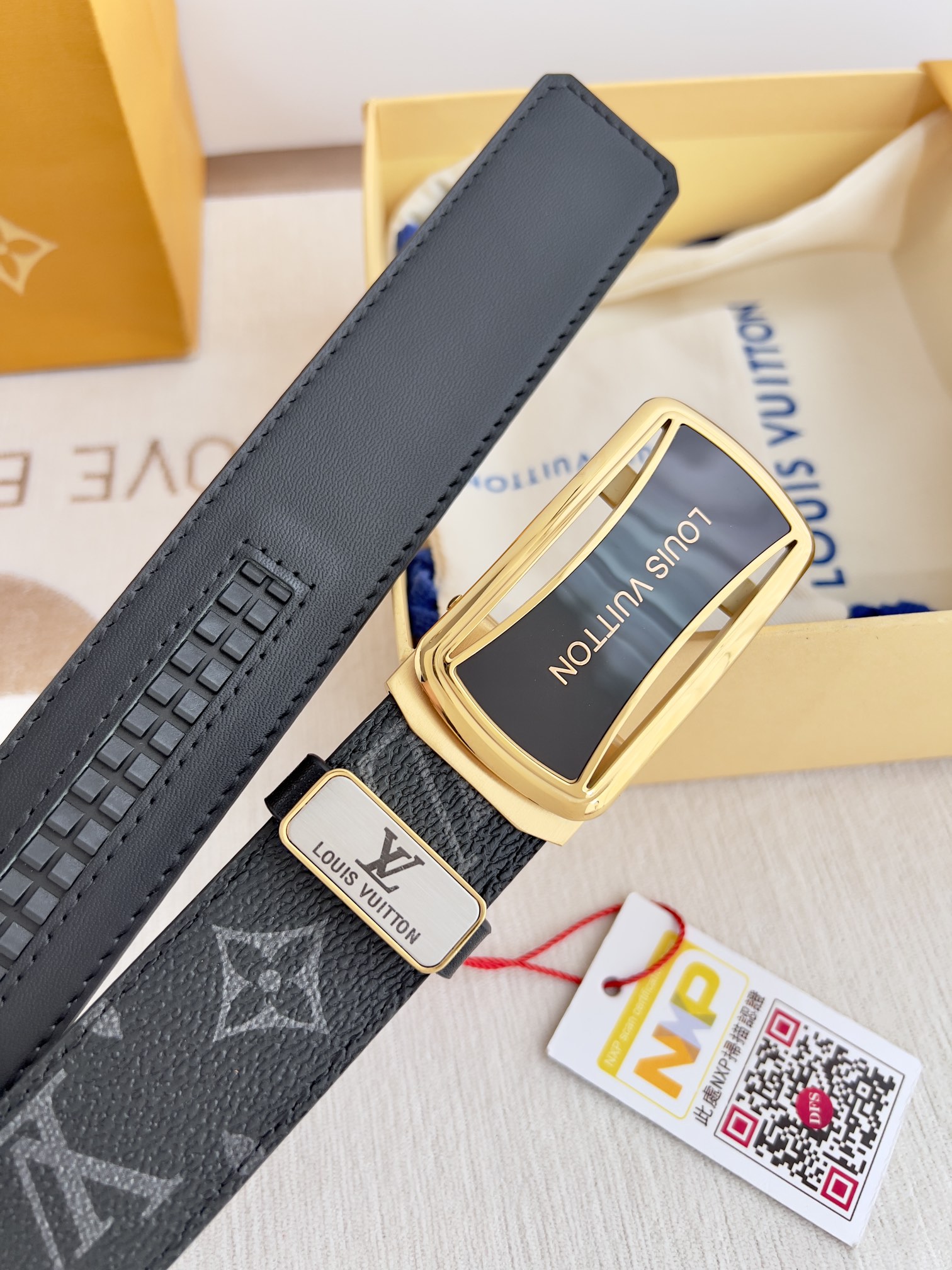 【LOUIS VUITTON】(ルイヴィトン) 3.5cmベルト メンズ-BRAND OFF