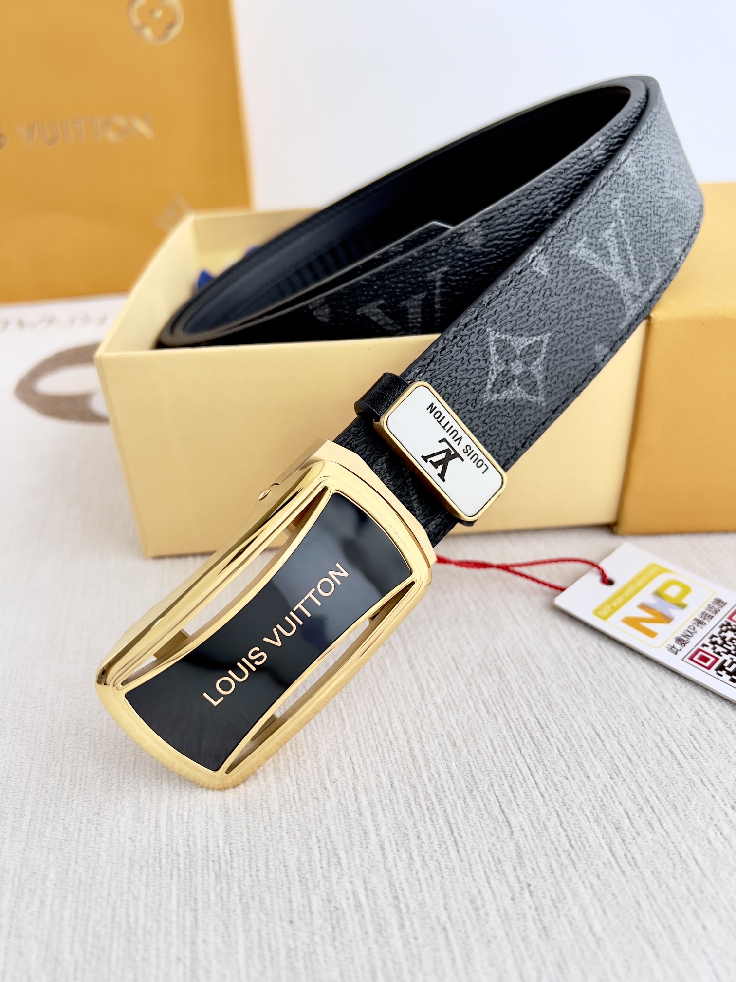 【LOUIS VUITTON】(ルイヴィトン) 3.5cmベルト メンズ-BRAND OFF