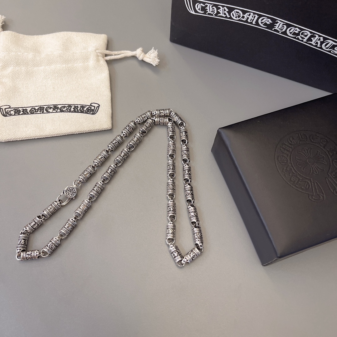 【CHROME HEARTS】ネックレス、新しいネックレス万能シンプルファッションオーナメント240812-BRAND OFF