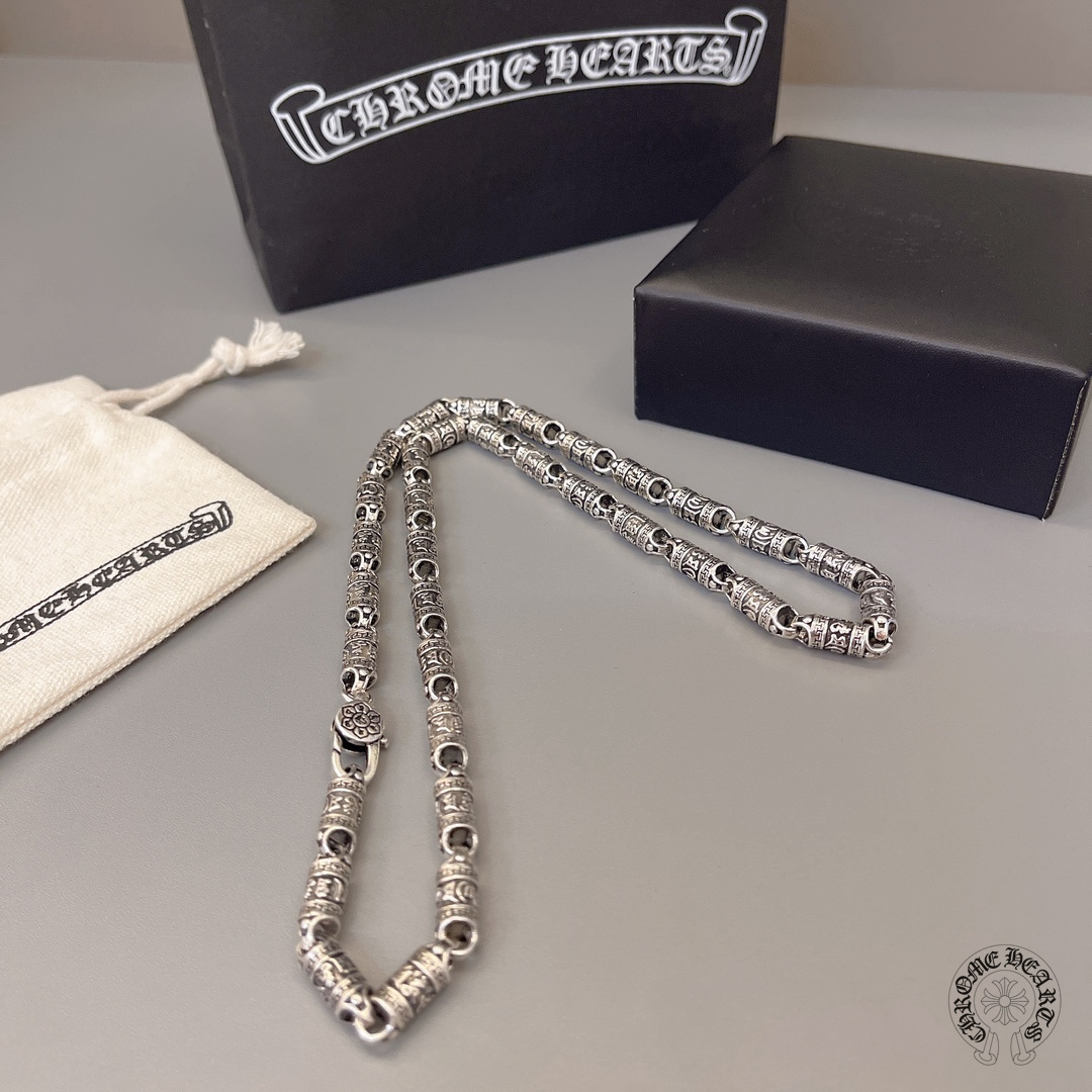 【CHROME HEARTS】ネックレス、新しいネックレス万能シンプルファッションオーナメント240812-BRAND OFF