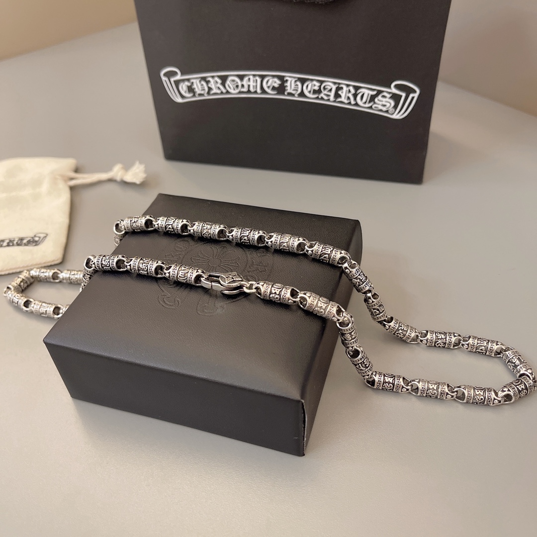 【CHROME HEARTS】ネックレス、新しいネックレス万能シンプルファッションオーナメント240812-BRAND OFF