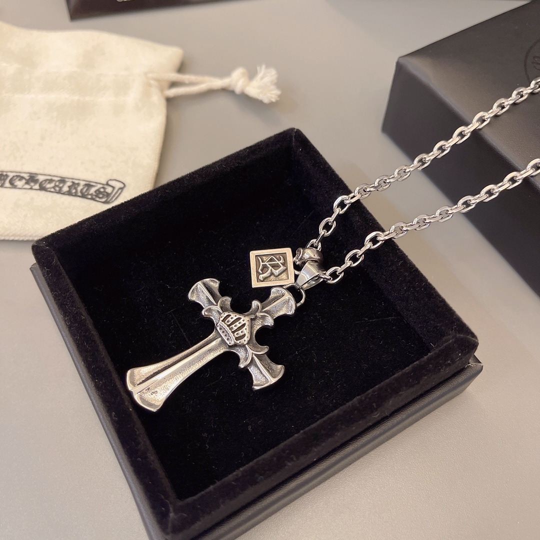 【CHROME HEARTS】ネックレス、新しいネックレス万能シンプルファッションオーナメント  241014-BRAND OFF
