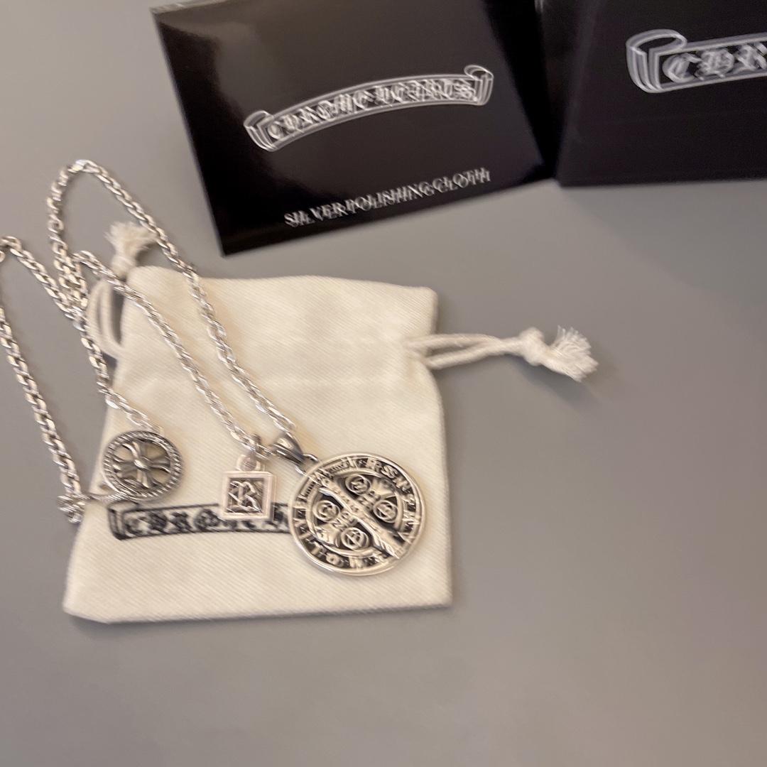 【CHROME HEARTS】ネックレス、新しいネックレス万能シンプルファッションオーナメント  241014-BRAND OFF