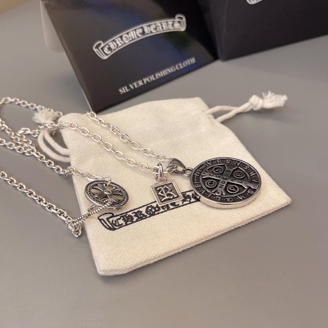 【CHROME HEARTS】ネックレス、新しいネックレス万能シンプルファッションオーナメント  241014-BRAND OFF