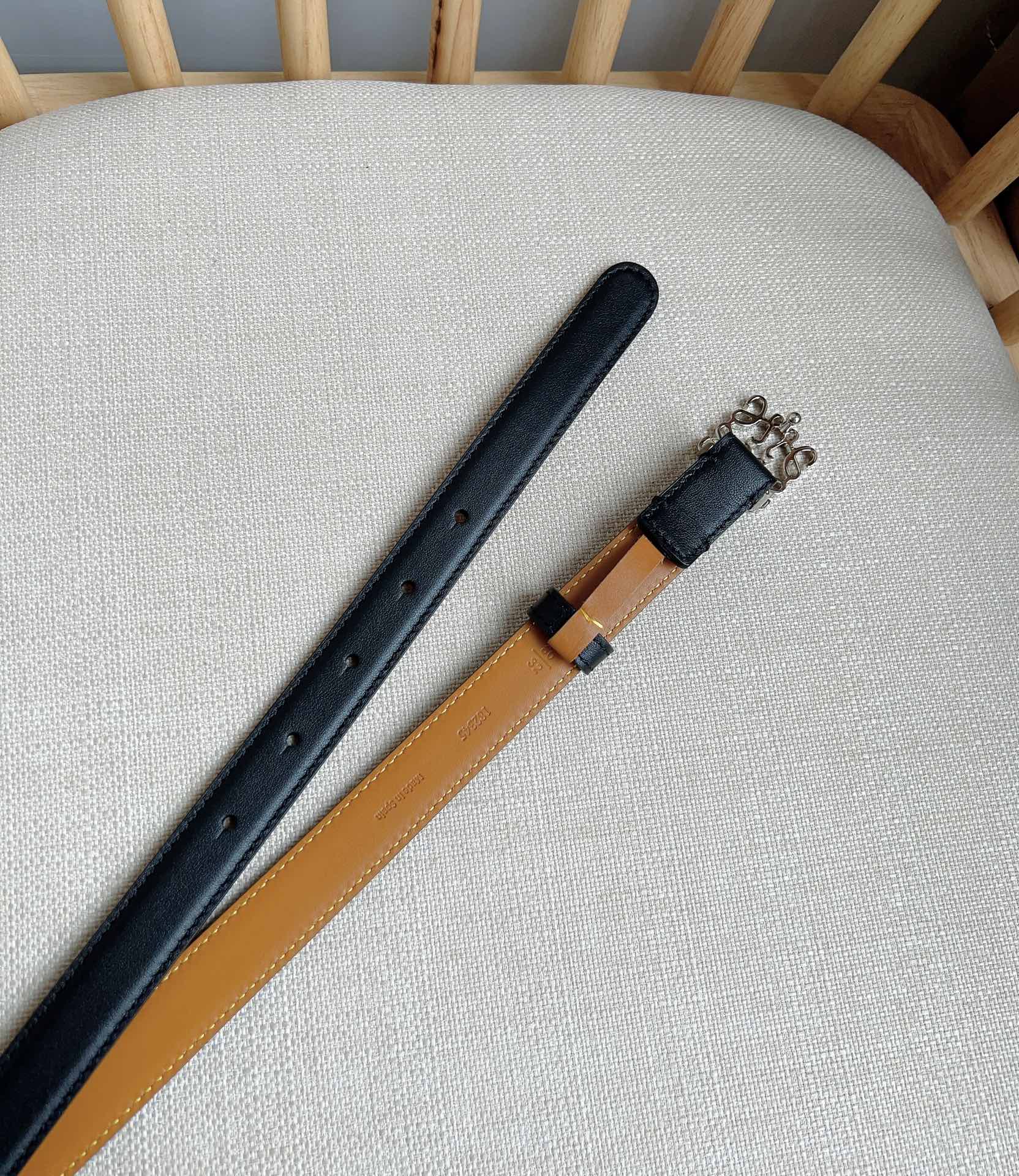 【2026】【LOEWE】(ロエベ)2cmベルト メンズ-BRAND OFF
