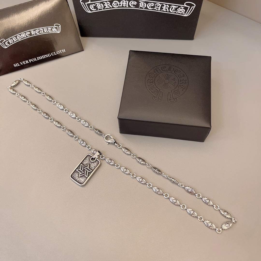 【CHROME HEARTS】クロムハーツ、新しいネックレス万能シンプルファッションオーナメント 2471-BRAND OFF
