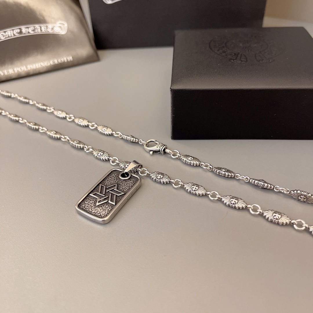 【CHROME HEARTS】クロムハーツ、新しいネックレス万能シンプルファッションオーナメント 2471-BRAND OFF