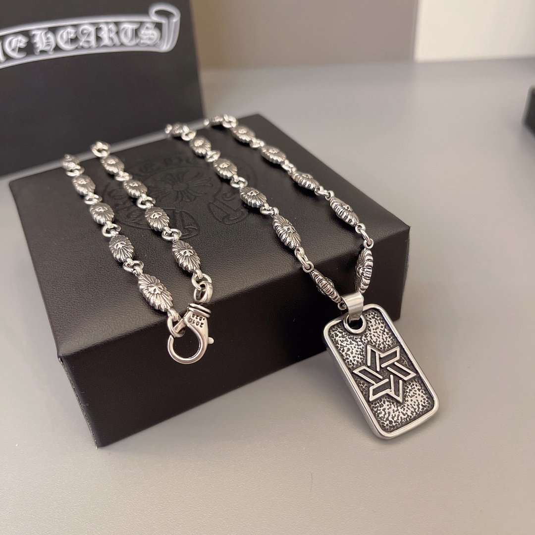 【CHROME HEARTS】クロムハーツ、新しいネックレス万能シンプルファッションオーナメント 2471-BRAND OFF