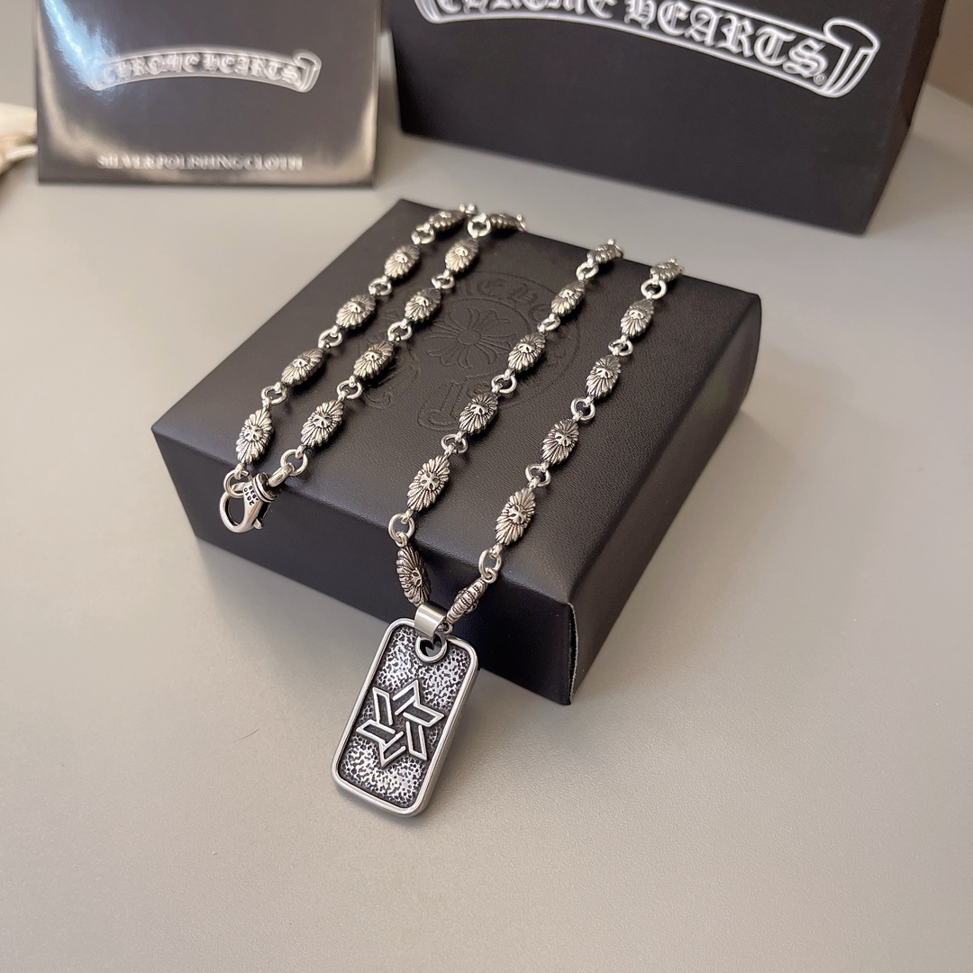 【CHROME HEARTS】クロムハーツ、新しいネックレス万能シンプルファッションオーナメント 2471-BRAND OFF