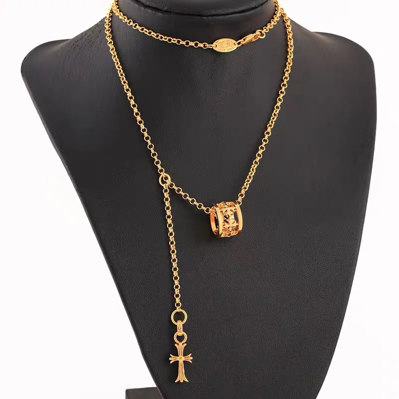 【CHROME HEARTS】クロムハーツ、新しいネックレス万能シンプルファッションオーナメント 2471-BRAND OFF