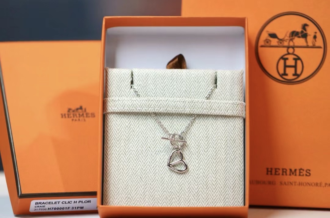 【2026】【HERMES】ネックレス、新しいネックレス万能シンプルファッションオーナメント-BRAND OFF