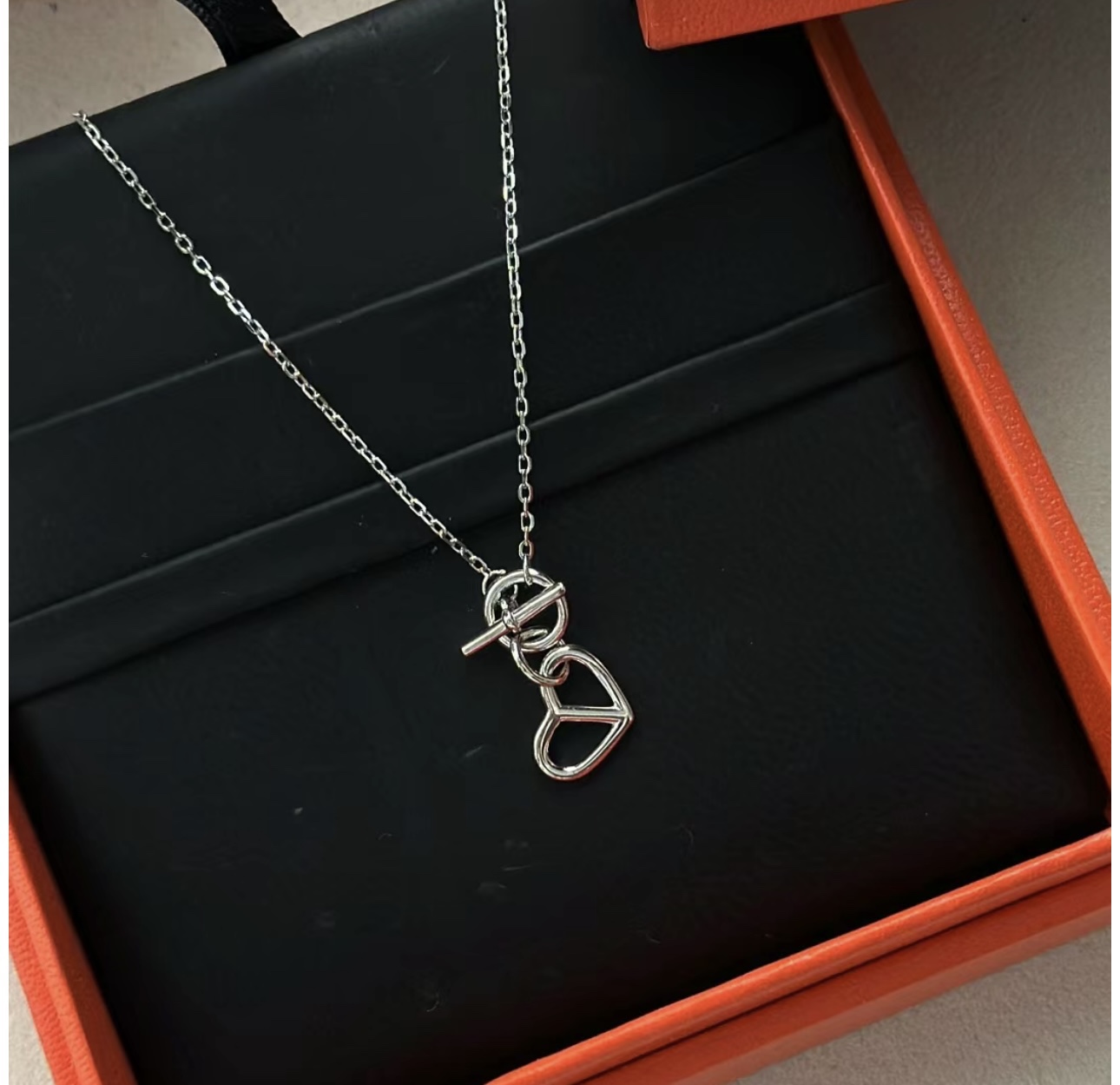 【2026】【HERMES】ネックレス、新しいネックレス万能シンプルファッションオーナメント-BRAND OFF