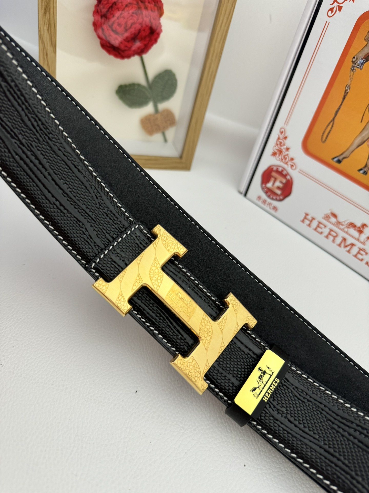 【2026】【Hermès】(エルメス) 3.8cmベルト メンズ-BRAND OFF