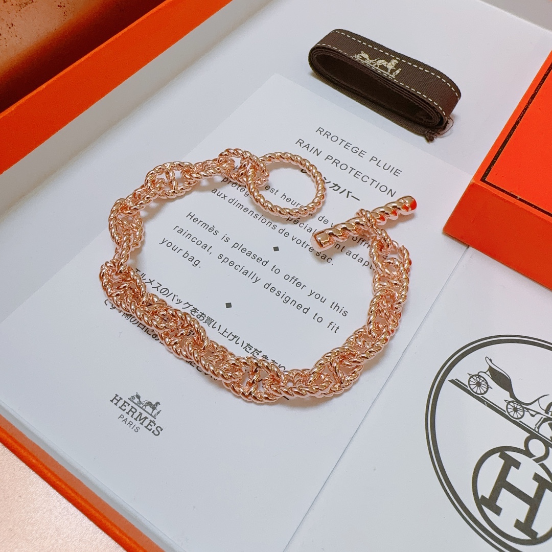 【HERMES】ブレスレット、ファッションシンプルなスタイル 2473-BRAND OFF