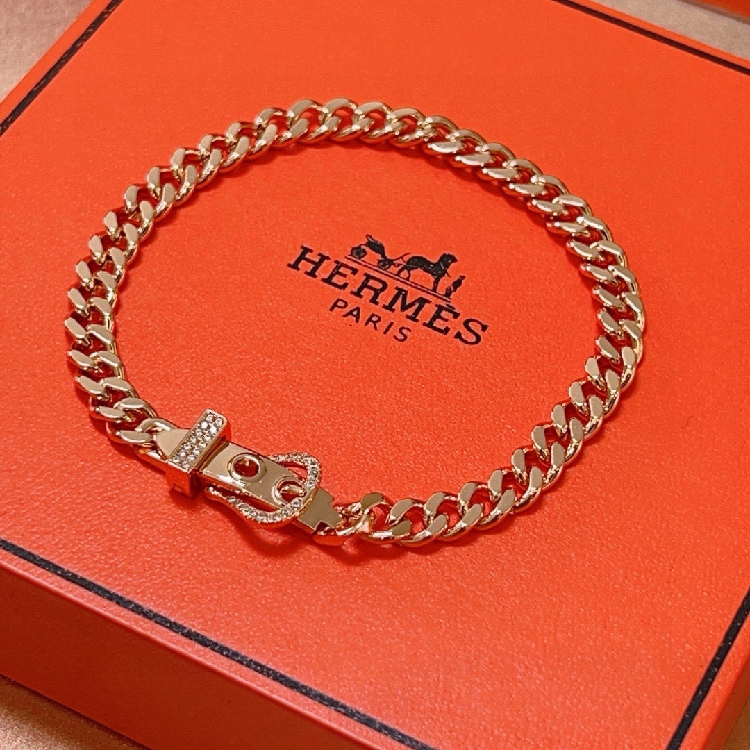 【HERMES】ブレスレット、ファッションシンプルなスタイル 2473-BRAND OFF