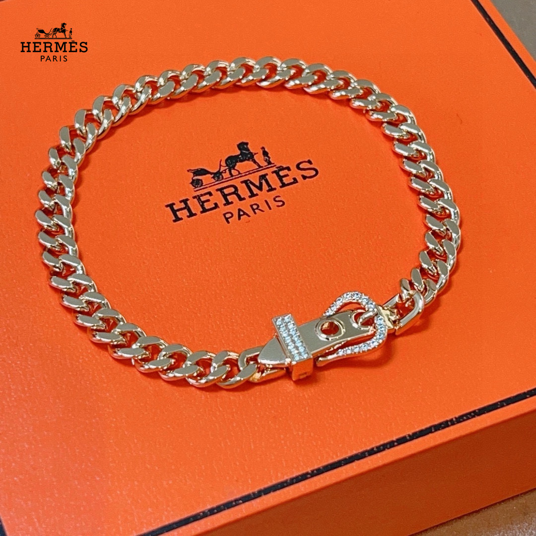 【HERMES】ブレスレット、ファッションシンプルなスタイル 2473-BRAND OFF