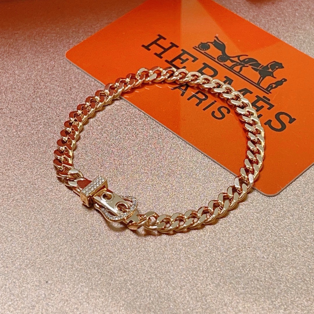 【HERMES】ブレスレット、ファッションシンプルなスタイル 2473-BRAND OFF