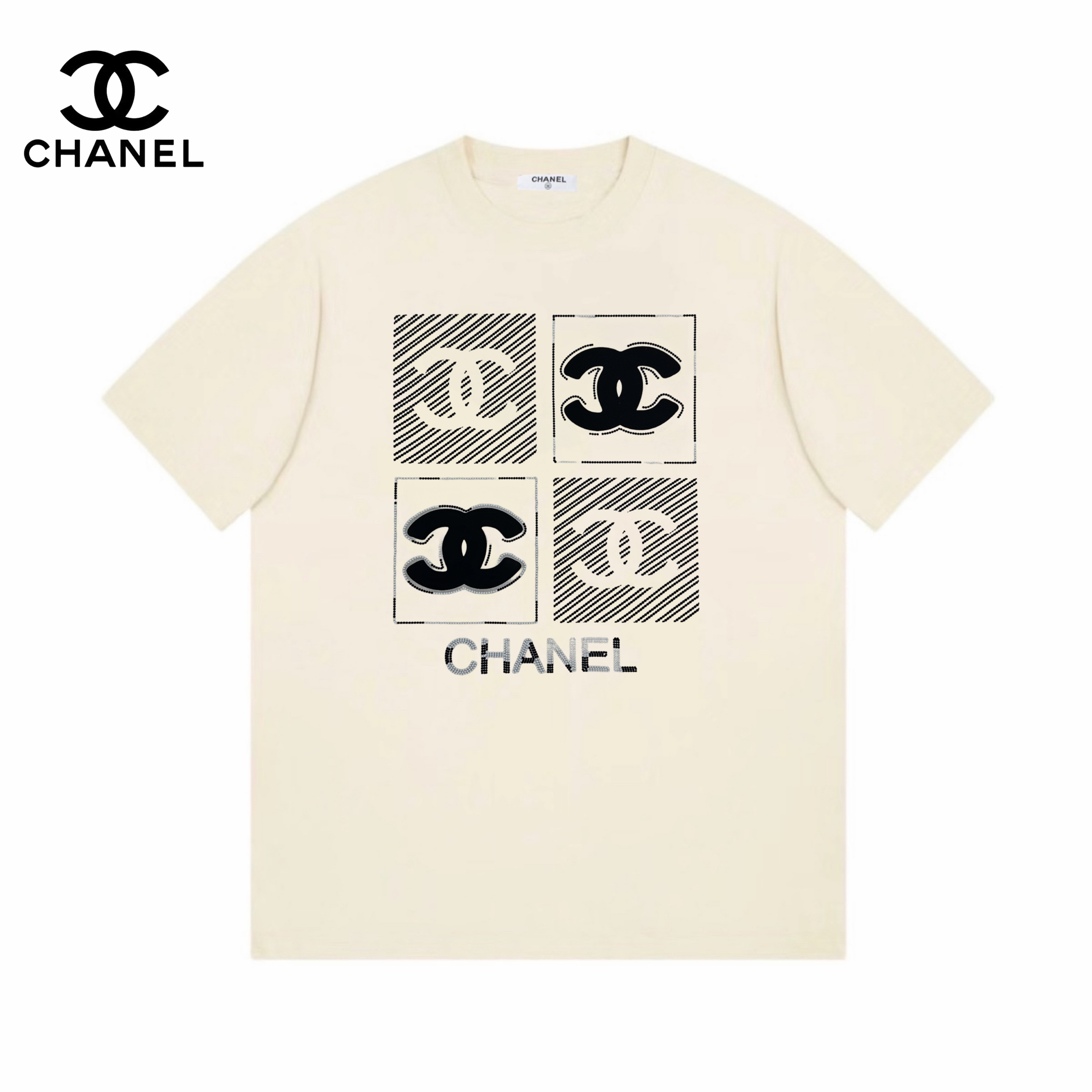 【CHANEL 公式旗艦店】シャネル  Tシャツ ご好評に付き再入荷！24613-BRAND OFF