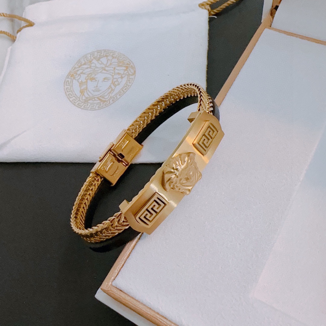 【VERSACE】ブレスレット、ファッションシンプルなスタイル 2474-BRAND OFF