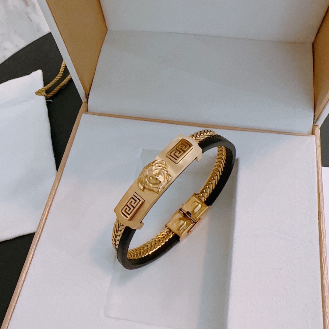【VERSACE】ブレスレット、ファッションシンプルなスタイル 2474-BRAND OFF