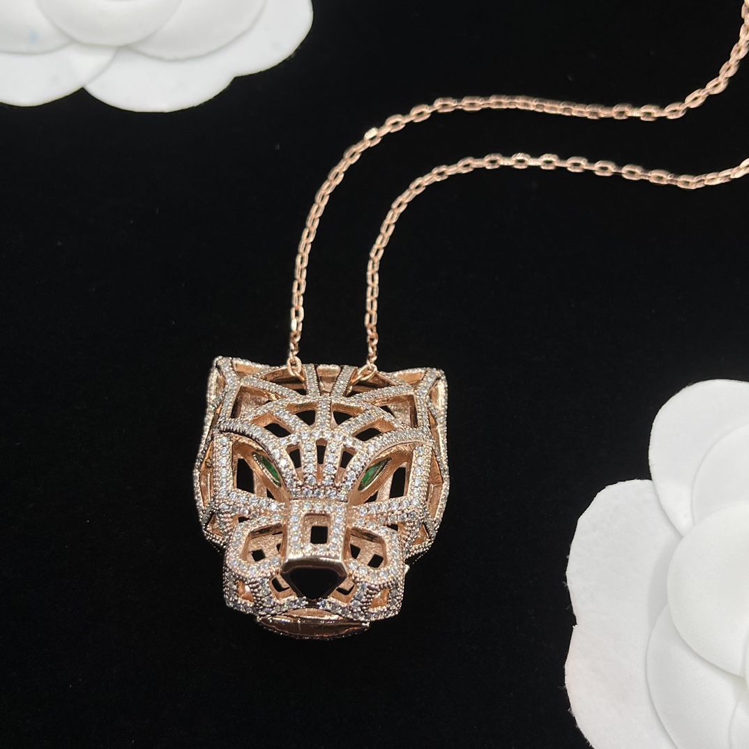 【CARTIER】ネックレス、新しいネックレス万能シンプルファッションオーナメント 2472-BRAND OFF