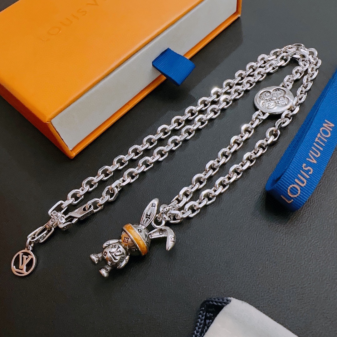 【LOUIS VUITTON】ネックレス、新しいネックレス万能シンプルファッションオーナメント  2472-BRAND OFF