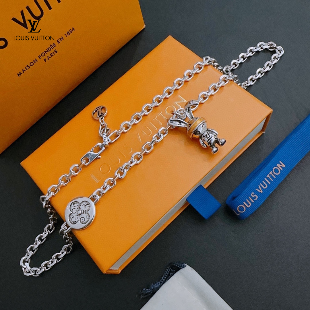【LOUIS VUITTON】ネックレス、新しいネックレス万能シンプルファッションオーナメント  2472-BRAND OFF