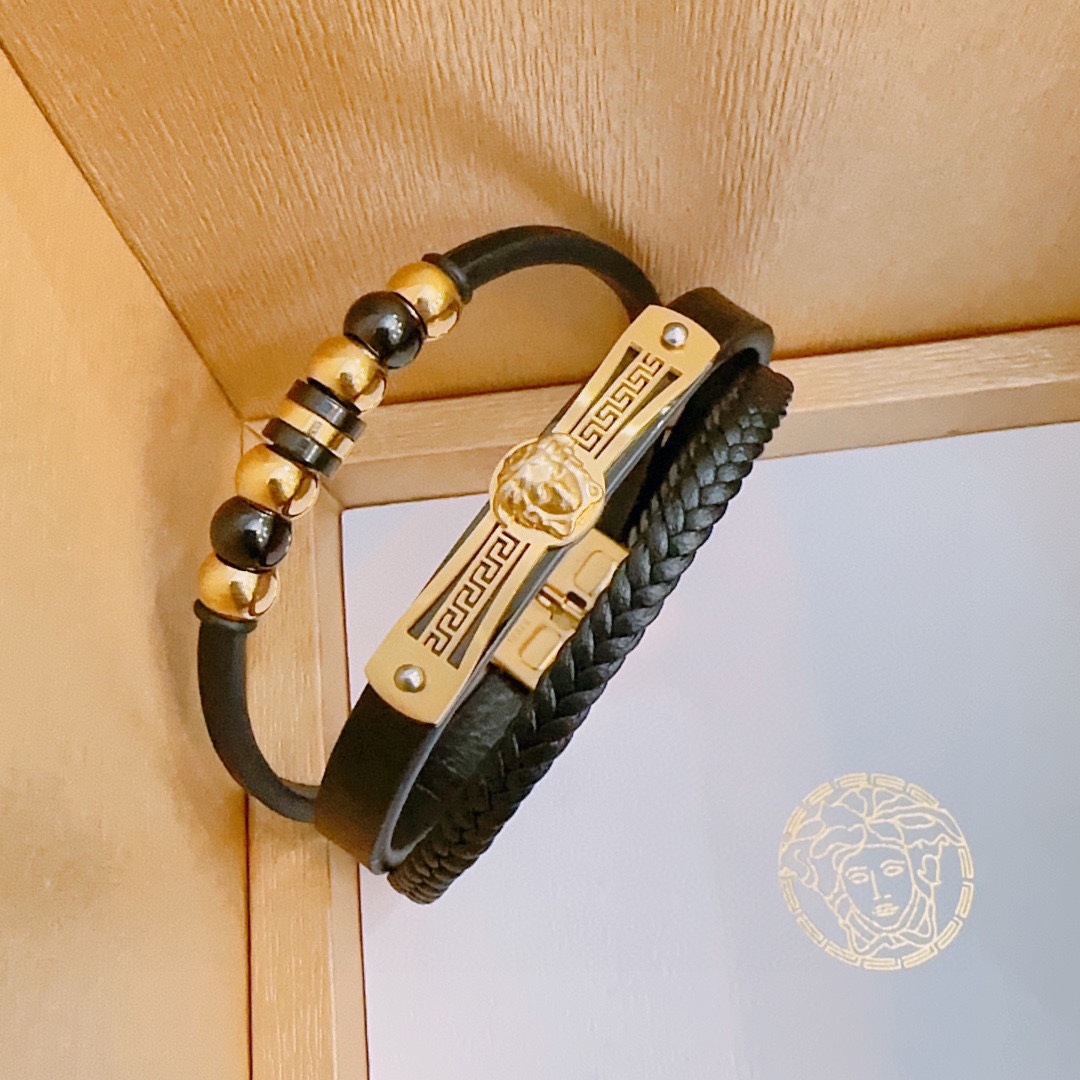 【VERSACE】ブレスレット、ファッションシンプルなスタイル 2474-BRAND OFF