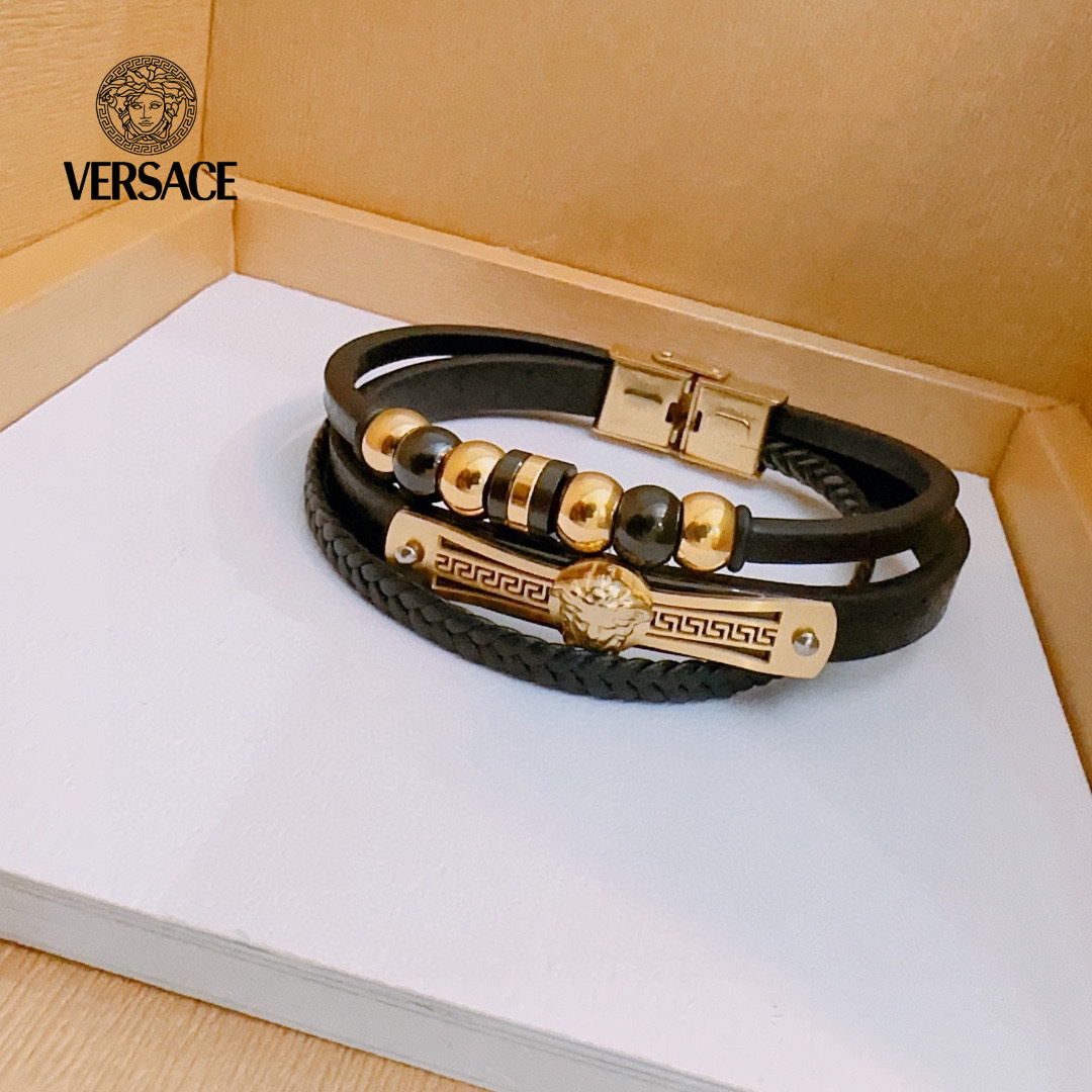 【VERSACE】ブレスレット、ファッションシンプルなスタイル 2474-BRAND OFF