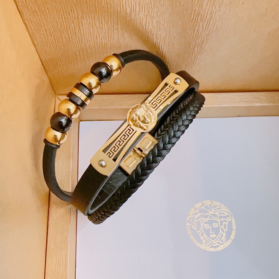 【VERSACE】ブレスレット、ファッションシンプルなスタイル 2474-BRAND OFF