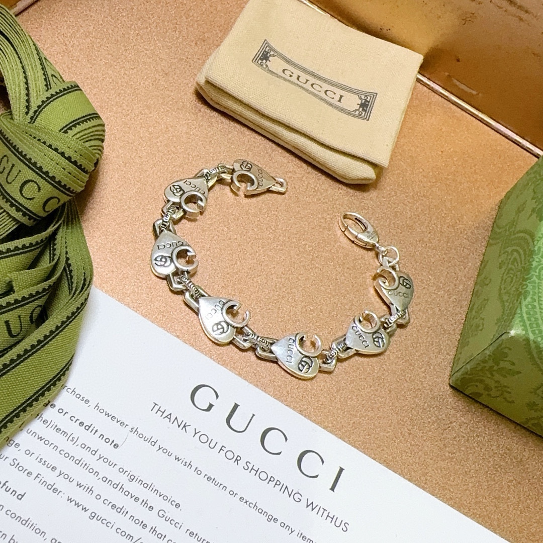 【GUCCI】ブレスレット、ファッションシンプルなスタイル 2474-BRAND OFF