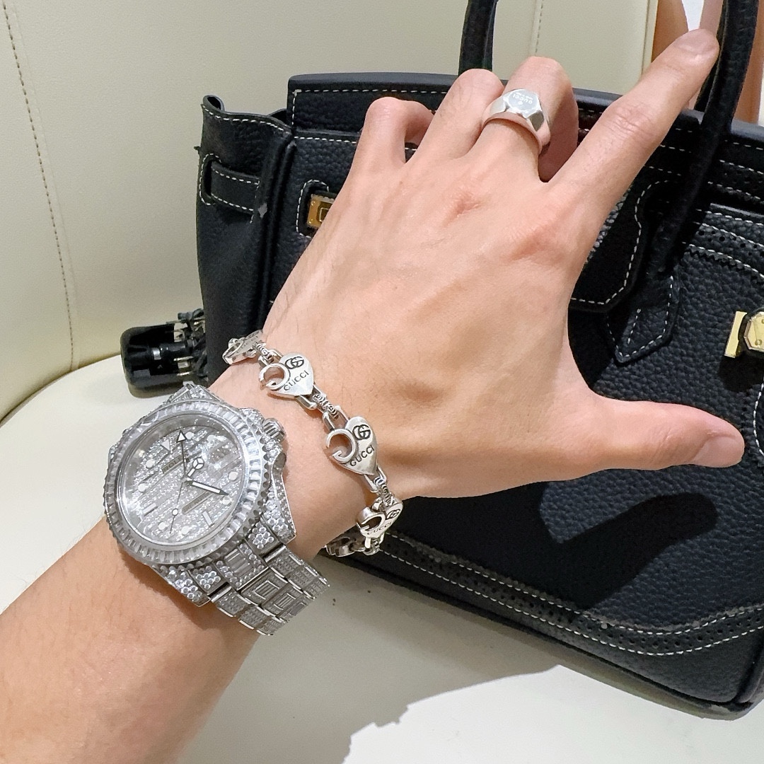 【GUCCI】ブレスレット、ファッションシンプルなスタイル 2474-BRAND OFF
