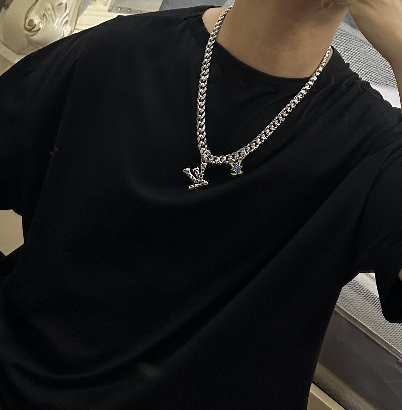 【LOUIS VUITTON】ネックレス、新しいネックレス万能シンプルファッションオーナメント  2472-BRAND OFF