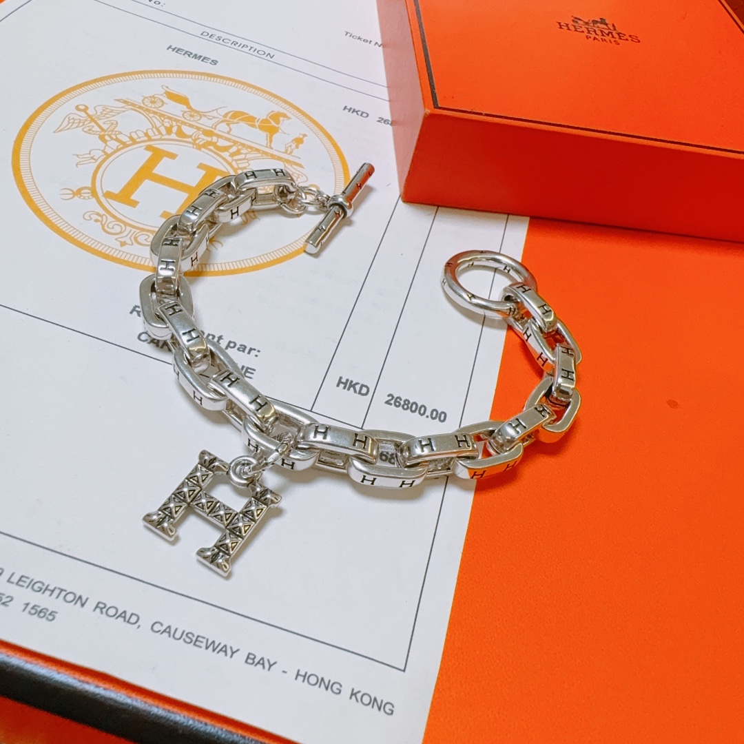 【HERMES】ブレスレット、ファッションシンプルなスタイル 2473-BRAND OFF