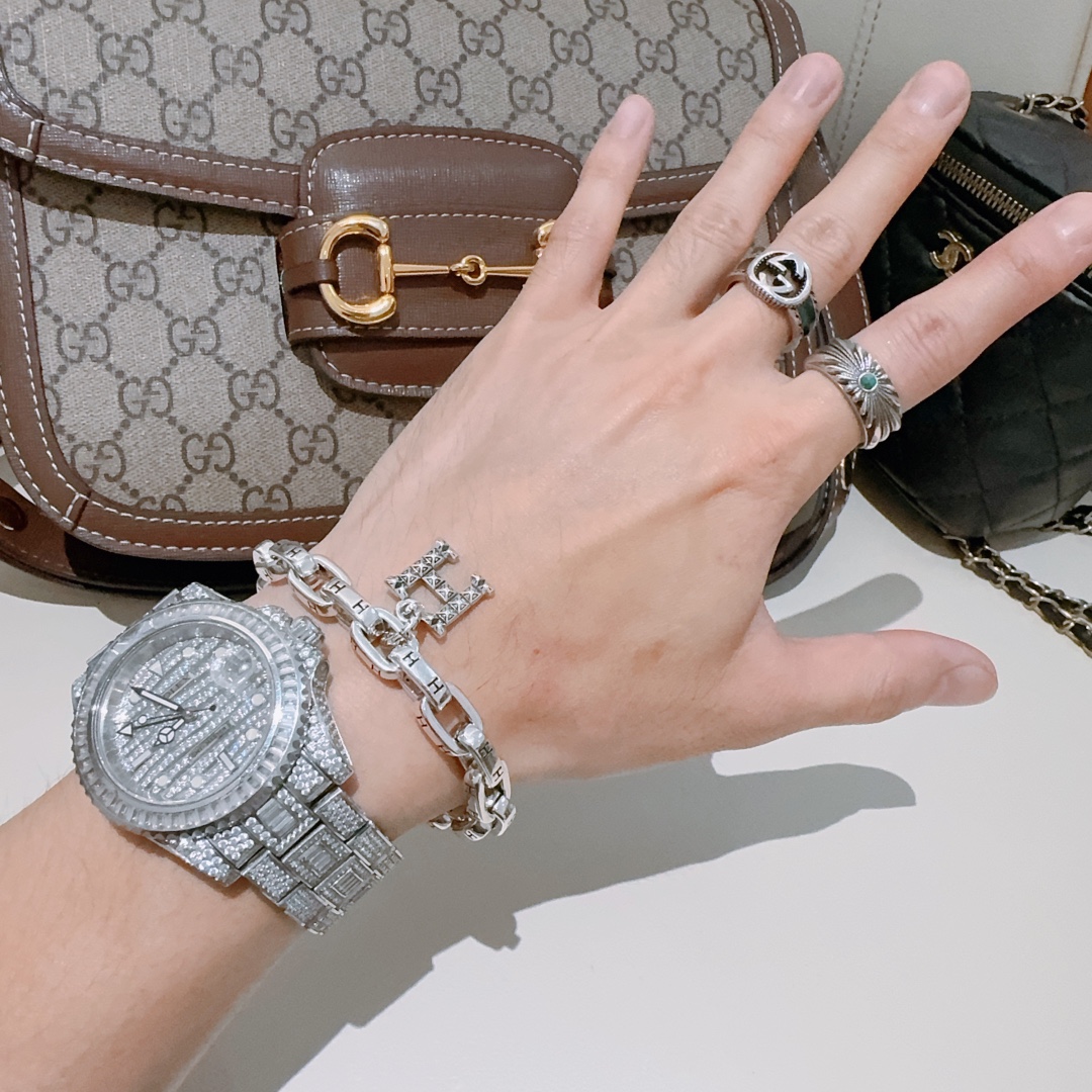 【HERMES】ブレスレット、ファッションシンプルなスタイル 2473-BRAND OFF