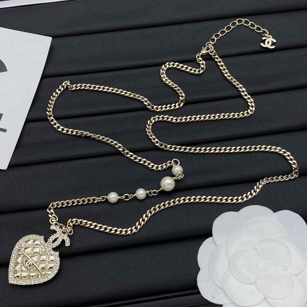 【CHANEL】ネックレス、新しいネックレス万能シンプルファッションオーナメント 2471-BRAND OFF