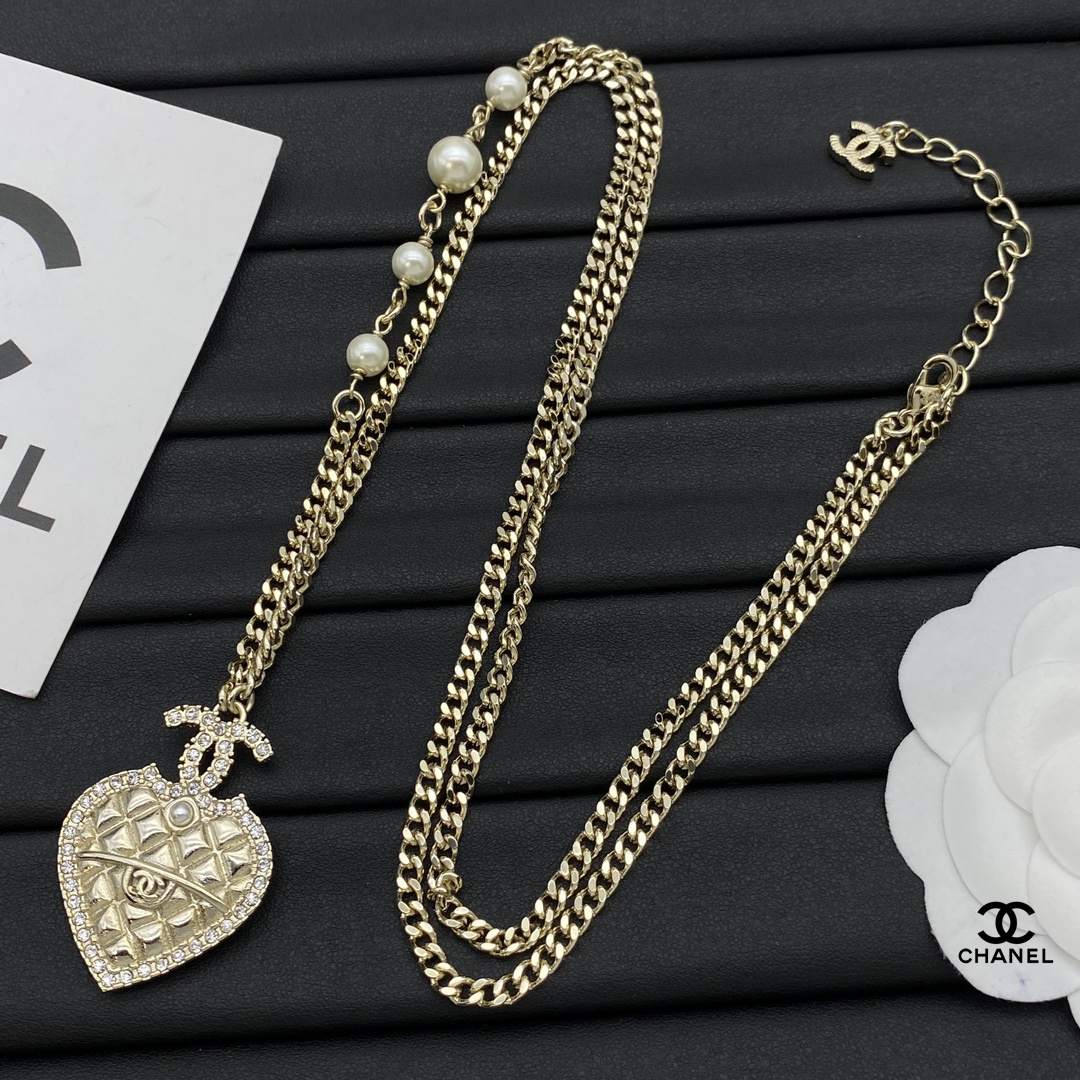 【CHANEL】ネックレス、新しいネックレス万能シンプルファッションオーナメント 2471-BRAND OFF