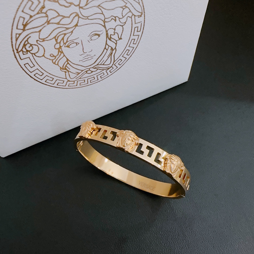 【VERSACE】ブレスレット、ファッションシンプルなスタイル 2474-BRAND OFF