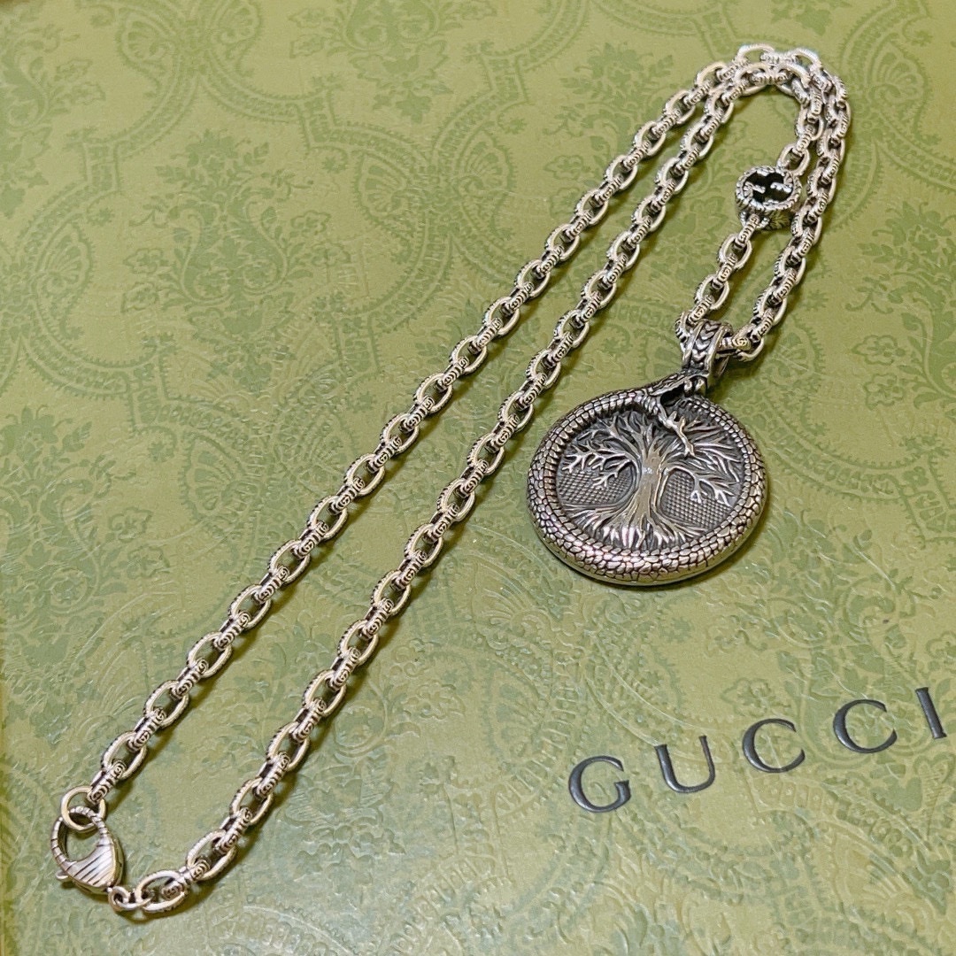 【GUCCI】ネックレス、新しいネックレス万能シンプルファッションオーナメント 2474-BRAND OFF
