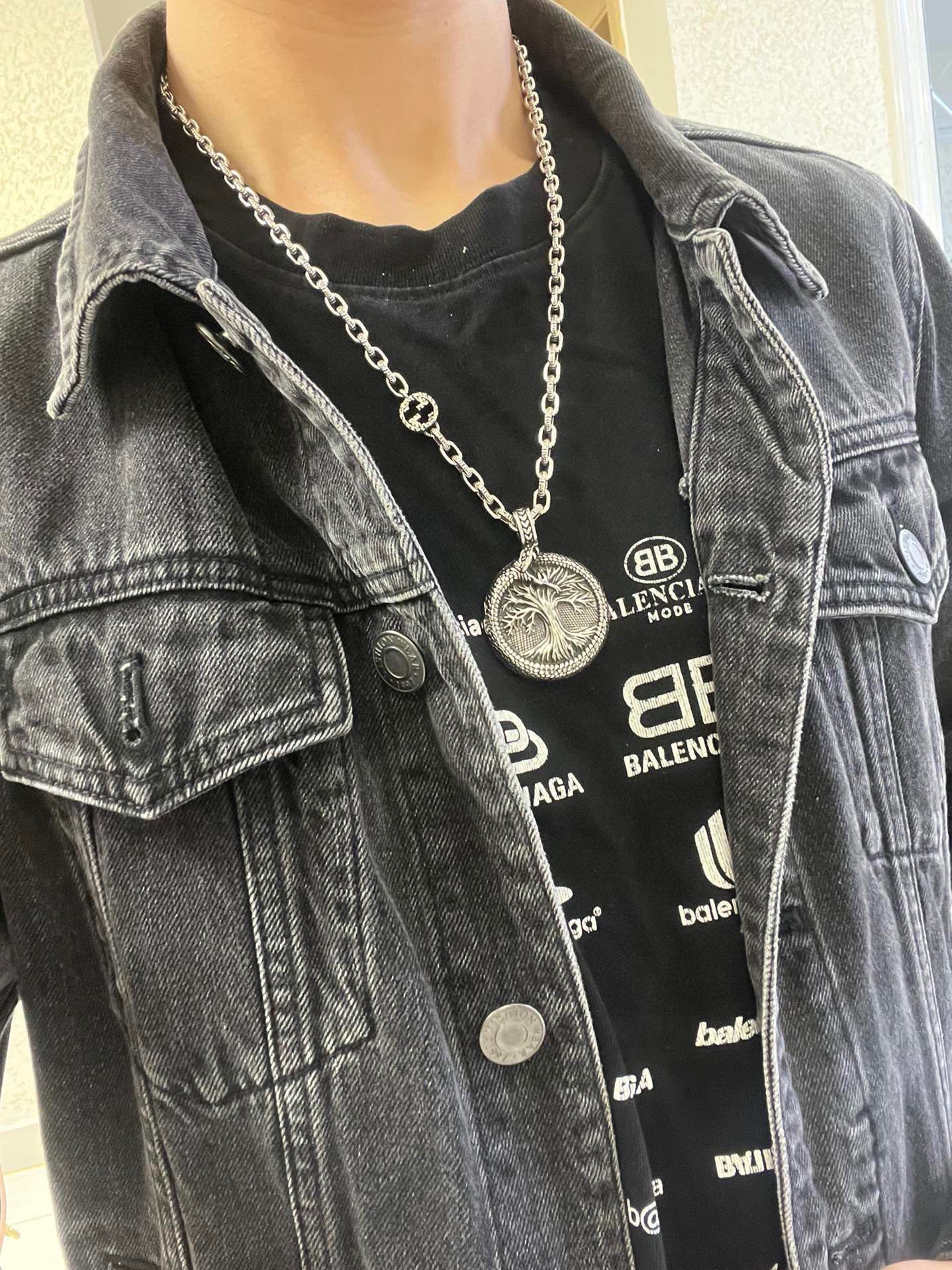 【GUCCI】ネックレス、新しいネックレス万能シンプルファッションオーナメント 2474-BRAND OFF