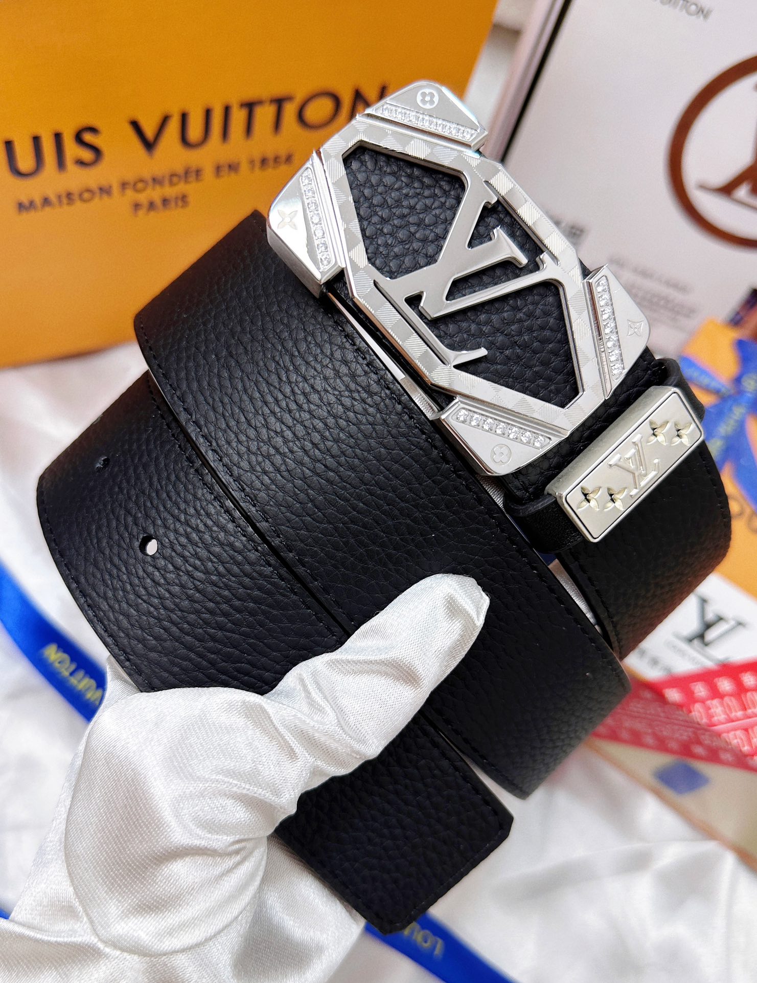 【LOUIS VUITTON】(ルイヴィトン) 3.8cmベルト メンズ  24706-BRAND OFF