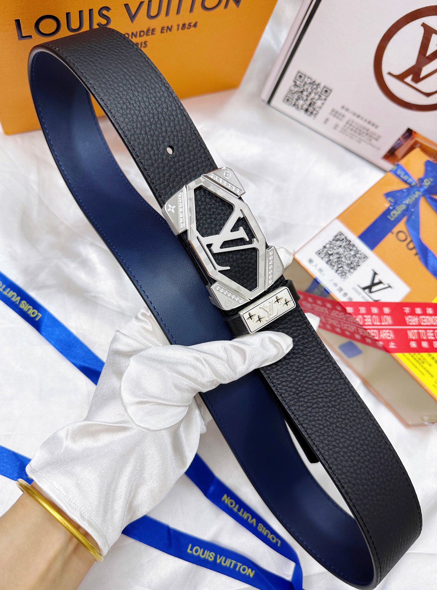 【LOUIS VUITTON】(ルイヴィトン) 3.8cmベルト メンズ  24706-BRAND OFF